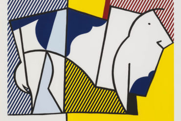 圖片顯示了羅伊·利希滕斯坦(Roy Lichtenstein